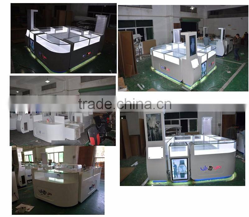 Modern Wood Material perfume display showcase