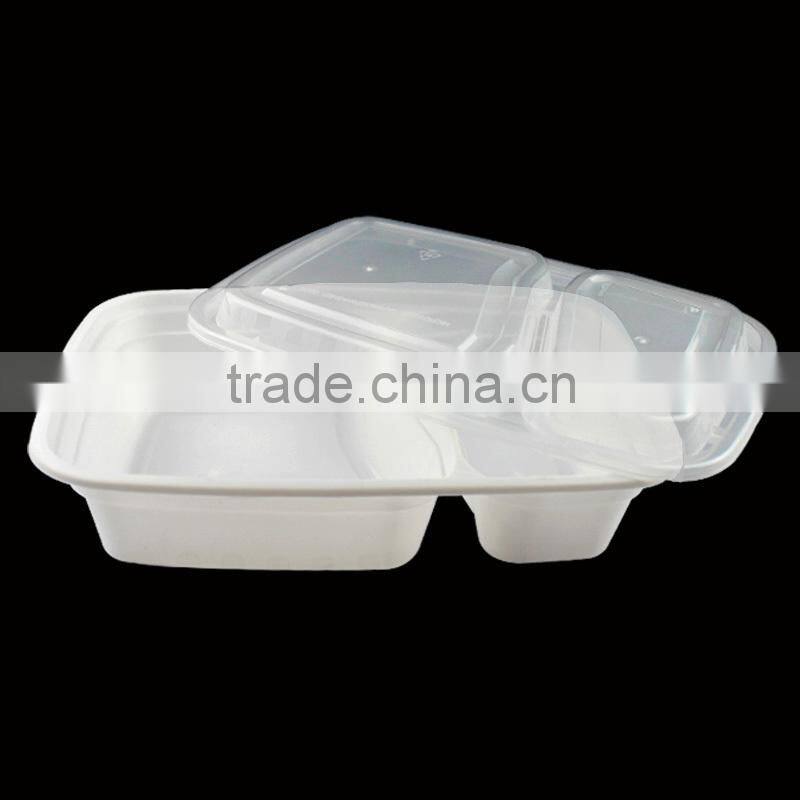 Convenient & disposable take-away food container lunch box