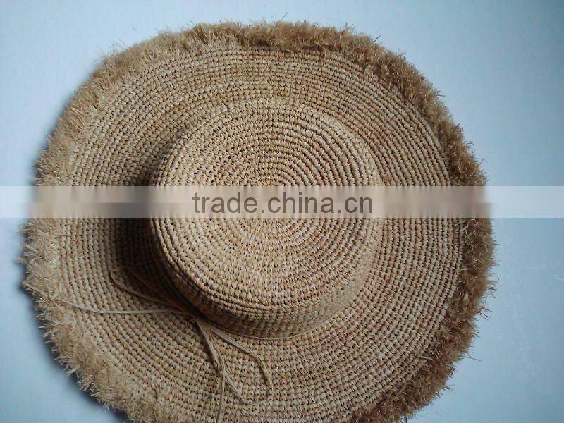 summer natural straw hat.