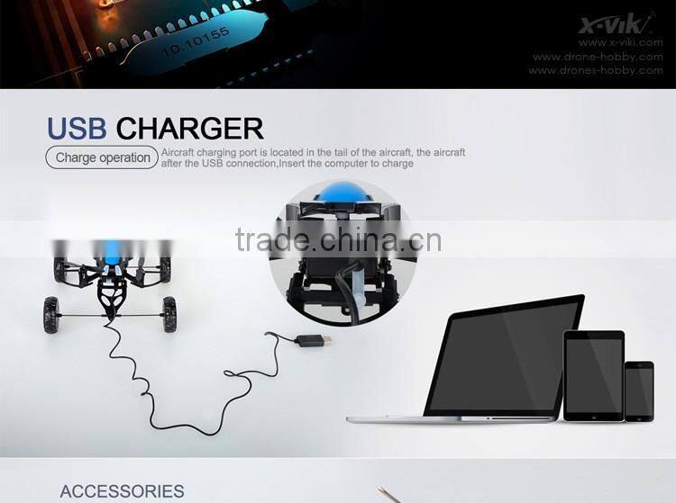 New Arriving! JXD 503 3 In 1 UAV 2.4GHz RC Hover Drone Ground Drive Aquatic Drive Sky Flight Waterproof Quadcopter