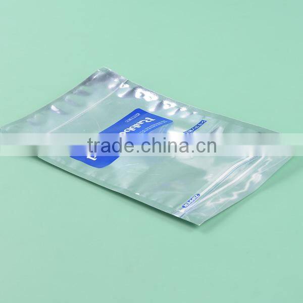 High quality Aluminum metallic laminated plastic zip lock bag