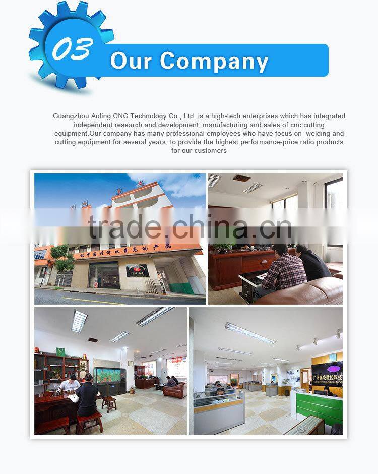 Made in China cheap price sheet metal & pipe plasma cutting machine for carbon stainless steel