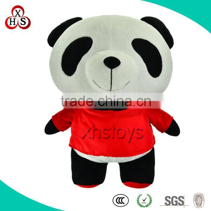 Fabric Customed Soft panda keychain for sale