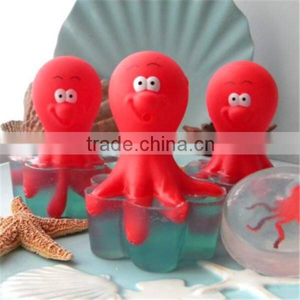 customized octopus soap toy, customized bath toy soap, bath toy