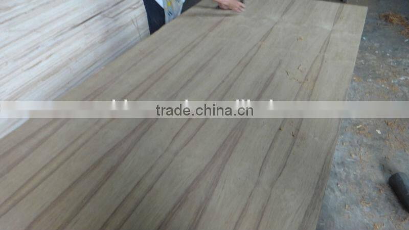 3.6mm Crown cut teak plywood