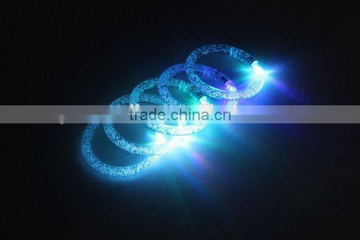 Party supplies LED lighting flashing wristband colorful LED flashing bracelet LED party bangle wristband LED wristband