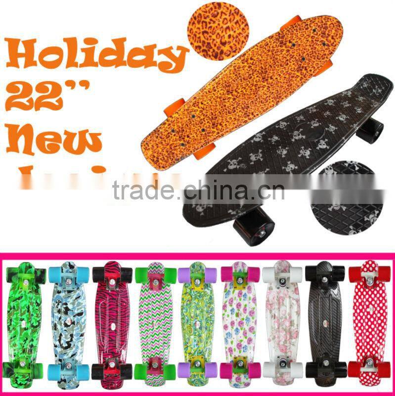 2016 hot sale wholesale skateboards with water transfer