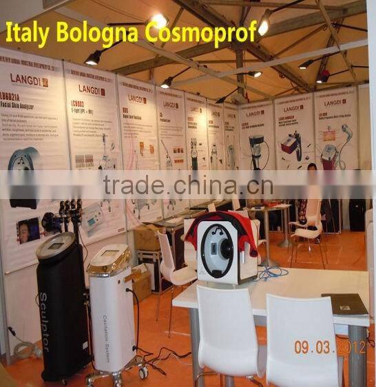 Facial skin analyzer machine with 3 spectrum/3D magic mirror skin analyzer/ portable skin analysis machine