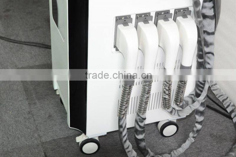 vacuum+IR+roller+RF together for slimming and four handle for different body size