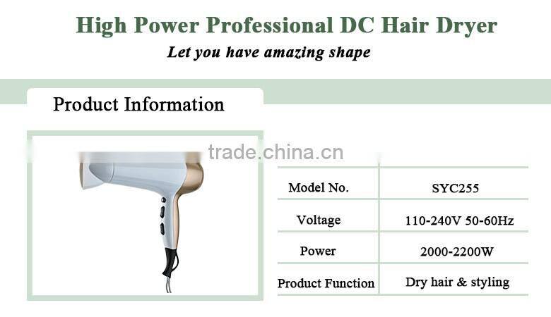 Secador profesional sensor hair dryer set hair dryer wholesale