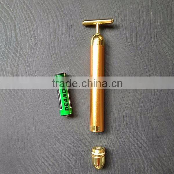 24K Gold Beauty Bar, Facial Roller Anti-aging Massager