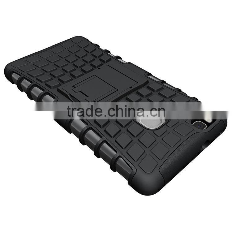 For HUAWEI P9 Lite Armor CASE Heavy Duty Hybrid Rugged TPU Impact Kickstand Hard Cover ShockProof Case