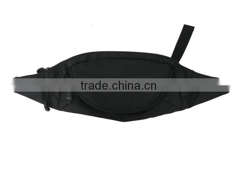 Small Black High Quality Fashion Black Waist Bags WB010
