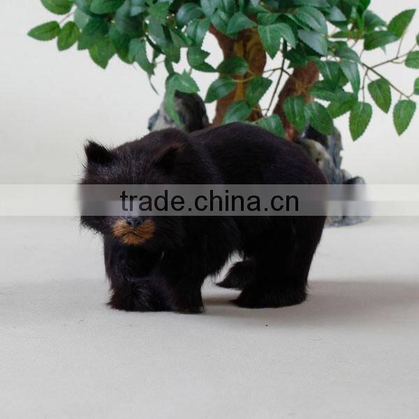 realistic stuffed animals real fur polar bear