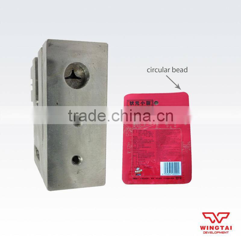 Corner rounding machine for plastic bag,film& paper