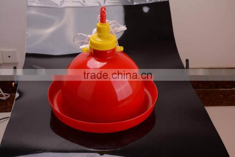 automatic poultry farming system for chickens plasson bell drinkers