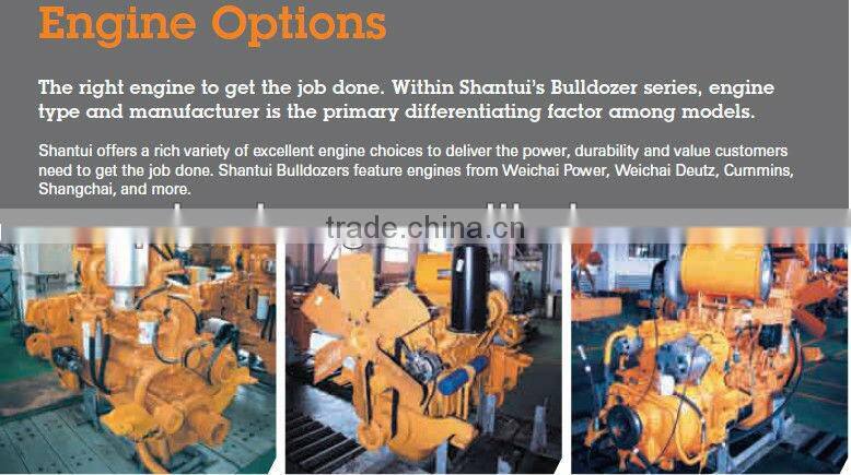 China New 220HP Crawler Bulldozer Shantui Brand SD22 For Sale