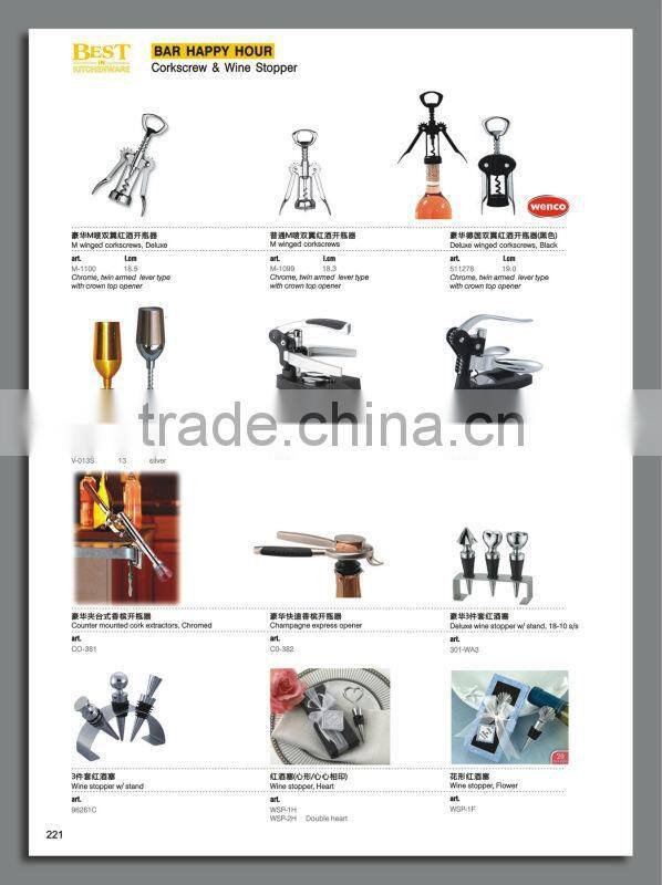 Waiter corkscrews opener