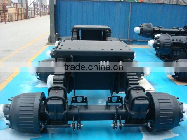 Caravan Trailer Bogie For Trailer Body Spare Parts, Semi Trailer Bogie Suspension