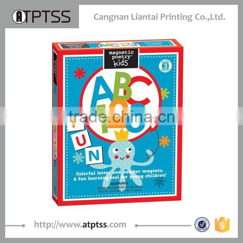 Novelty creative magnetic poetry kit kids kit