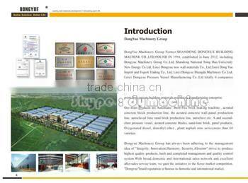 Manual Concrete block machinery for sale / Small moving Block MachineQT 40-3B (DONGYUE BRAND)