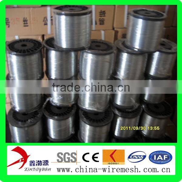 0.23mm electro galvanized wire / galvanized wire electric (Manufacturer)