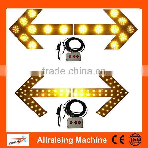 LED arrow board for construction
