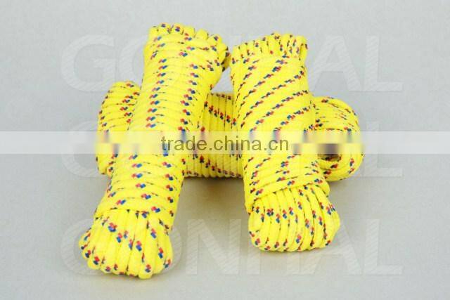 Hot sale 4mm diamond braided nylon rope
