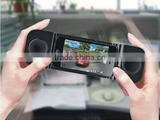 New ABS Colorful Headset loud outdoor Speaker for iPhone 5 blue