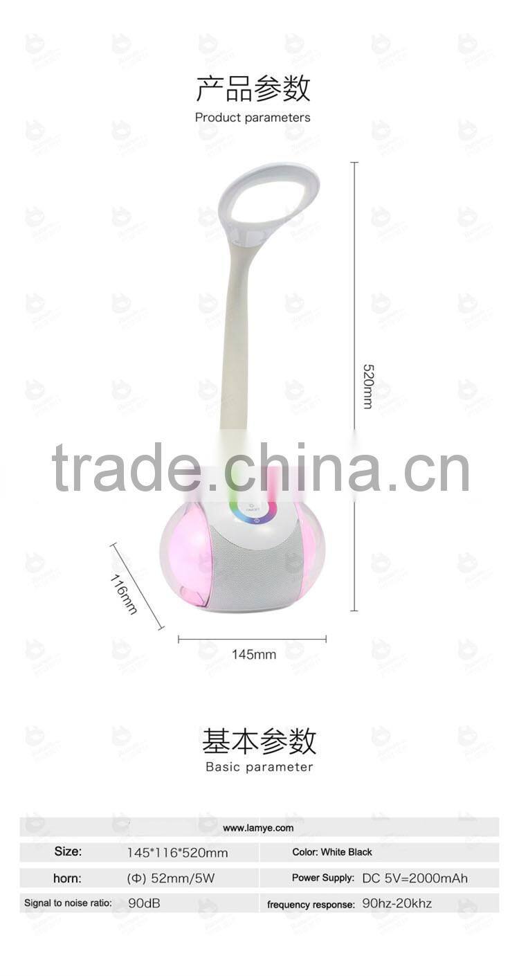 New Technology Bluetooth Speaker Lamp Mobile Accessories Looking for Business Partner in Europe