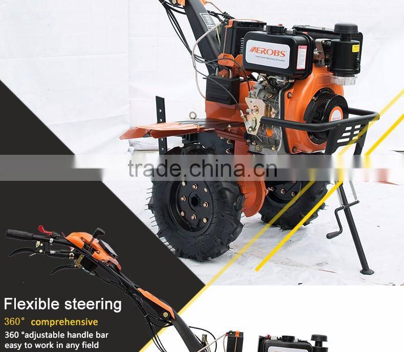 BSD1050DE Chongqing Aerobs portable machine chinese handle cultivator rotary tiller machine for agriculture