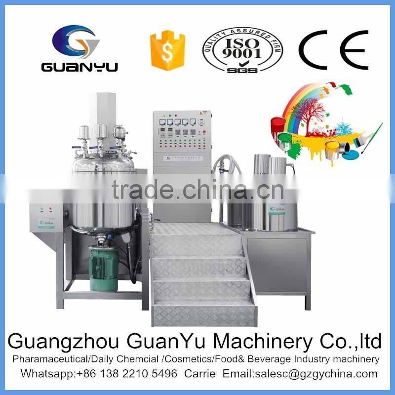 high quality stainless steel emulsifying mixer with lower homogenizer