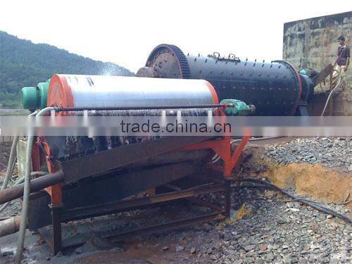 IHigh-intensity wet drum magnetic separator for iron ore