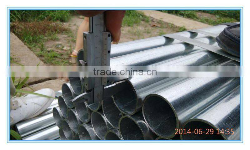 alibaba china galvanized steel tubes and pipes for decoration
