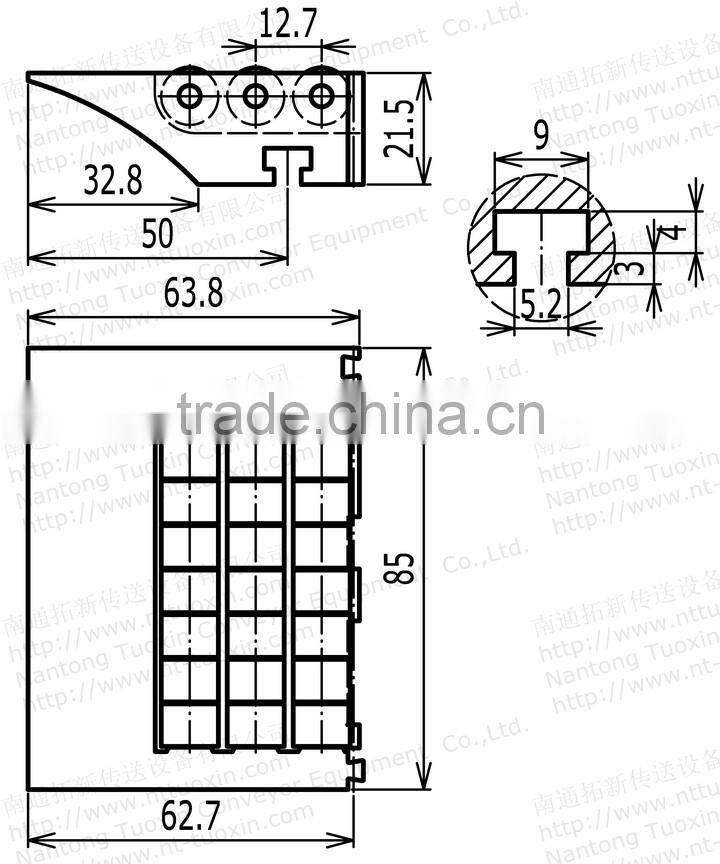TX-567 Modular Transfer Roller Plate