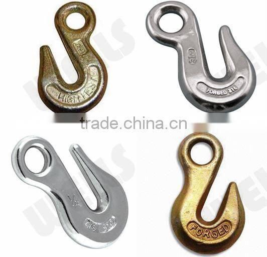 galvanized Carbon steel forged steel heavy duty eye grab hook