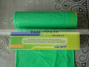 large color plastic garbage bag in box