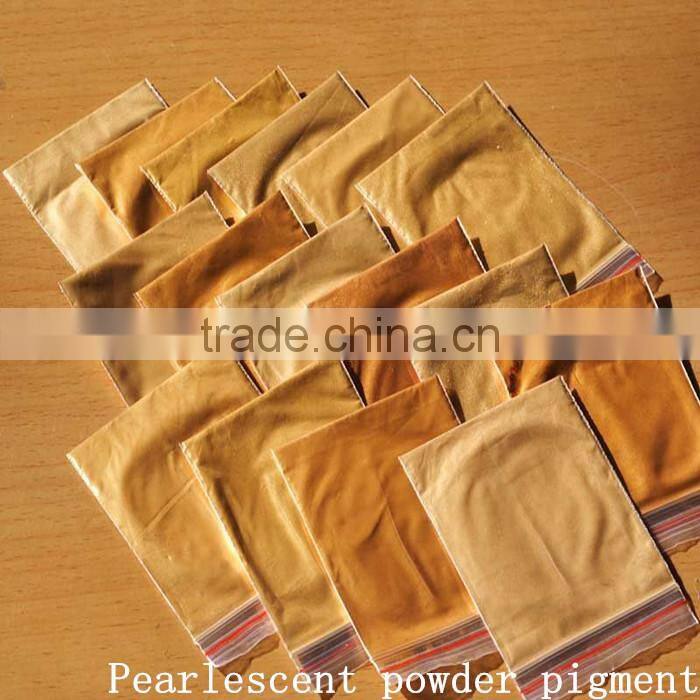 Nature color pearlescent powder pigment for paint