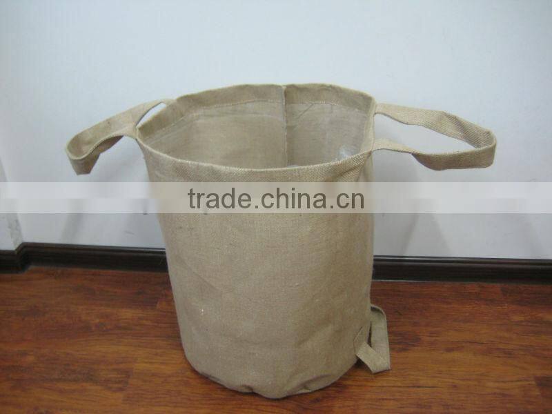 Custom garden seeding cotton flower pot bag