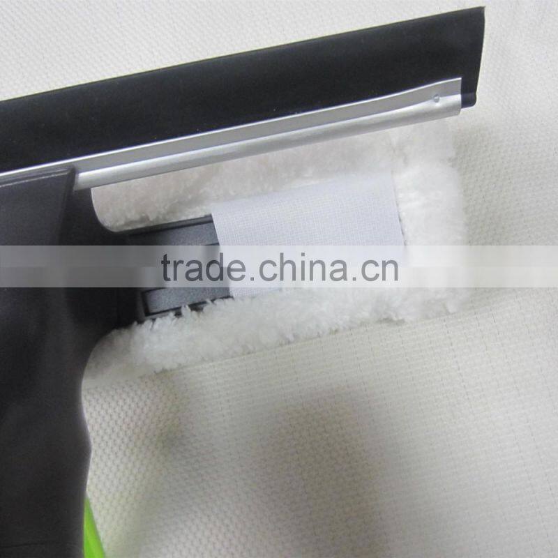 Household Microfiber With Rubber Scraper Window And Glass Cleaner