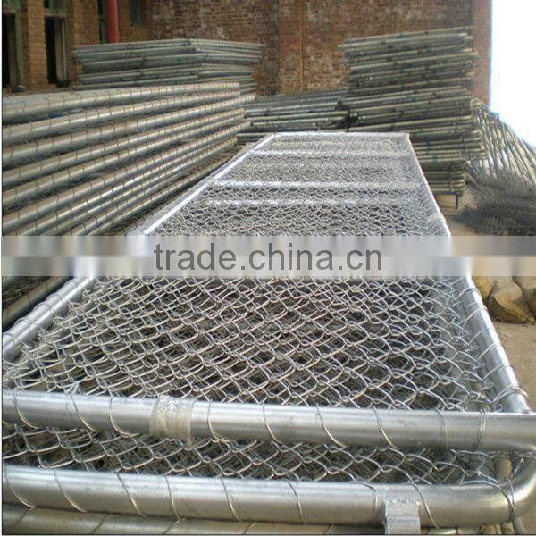factory metal fence
