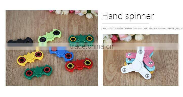 2017 New product EDC Fidget Spinner Toy Hand Toy Alloy Fidget Finger Spinner /Fidget cube
