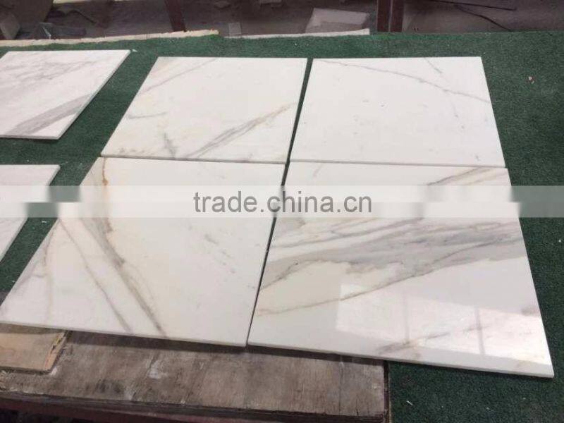 Italy calacatta gold marble flooring tile
