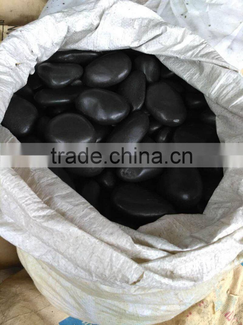 black high polished pebble on promotion