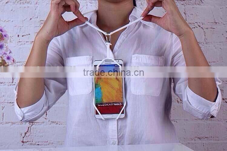 2014 Hot selling promotion gifts silicone lanyard