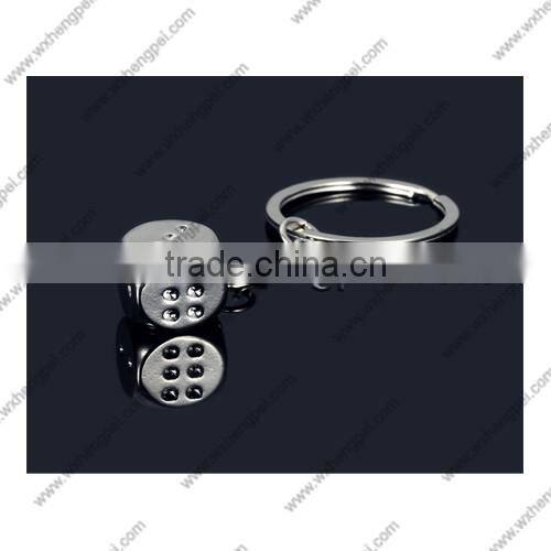 Zinc Alloy Ring Keychain