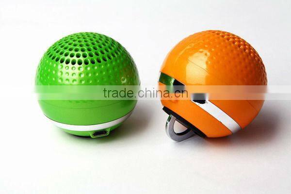 Golf ball shape cute mini bluetooth speaker wireless bluetooth speaker