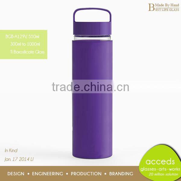 Wholesale Custom Glass Fruit Lemon Juice Bottle