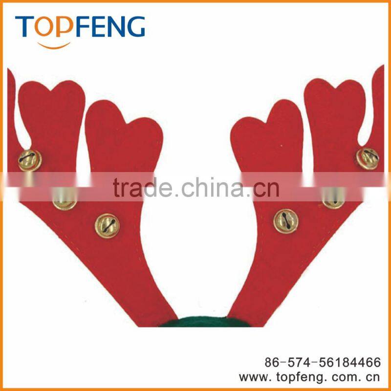 christmas reindeer antlers headband /hairhand for christmas/sweat headband christmas and party