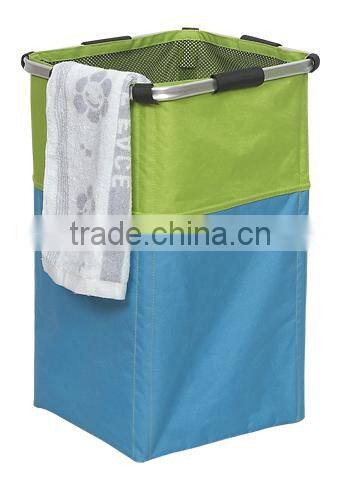 Zhejiang Aluminum frame folding Round laundry hamper